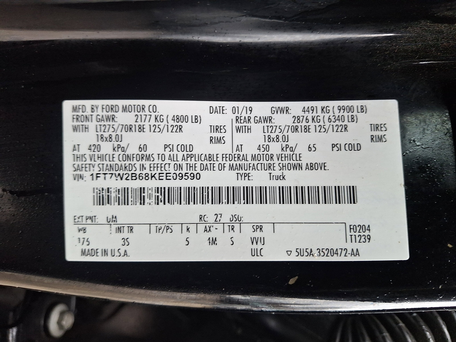 Used 2019 Ford F250 XLT w/ XLT Value Package image 27