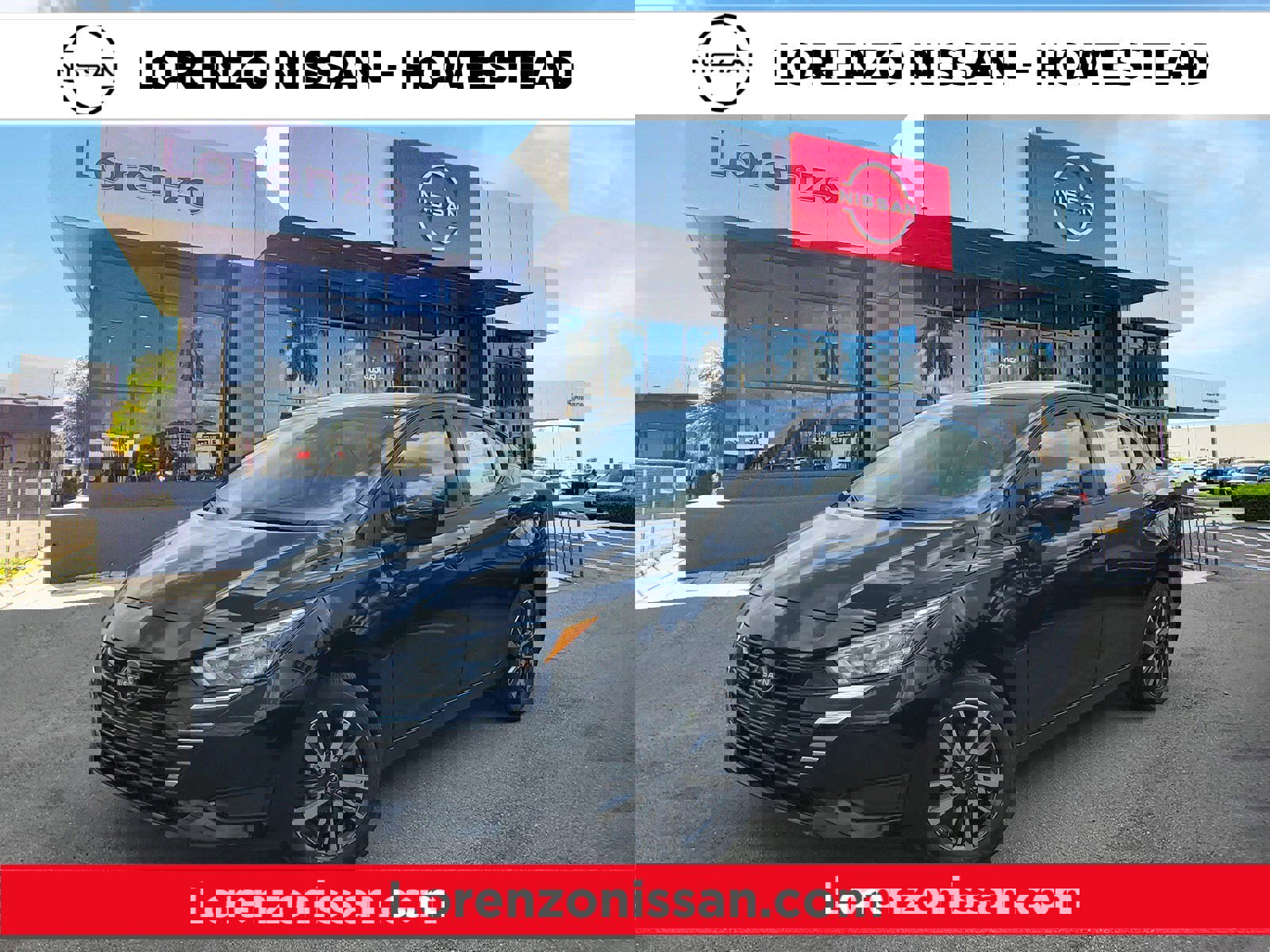 New 2025 Nissan Versa SV w/ Trunk Package image 1