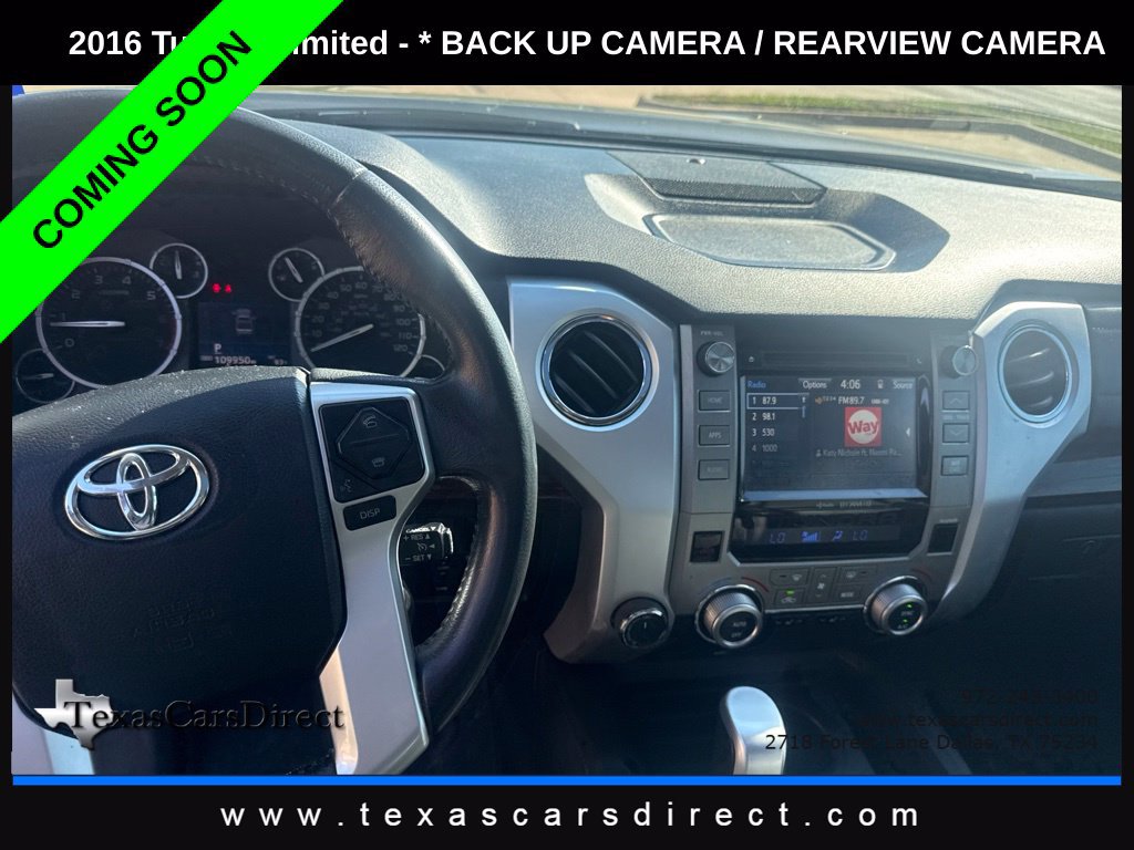 Used 2016 Toyota Tundra Limited w/ Limited Premium Package AWD/4WD image 8