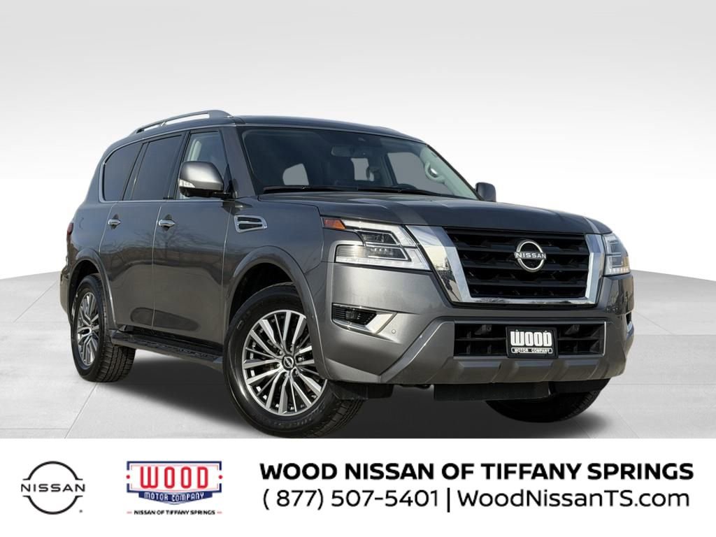 Used 2024 Nissan Armada SL w/ Captain's Chairs Package image 1
