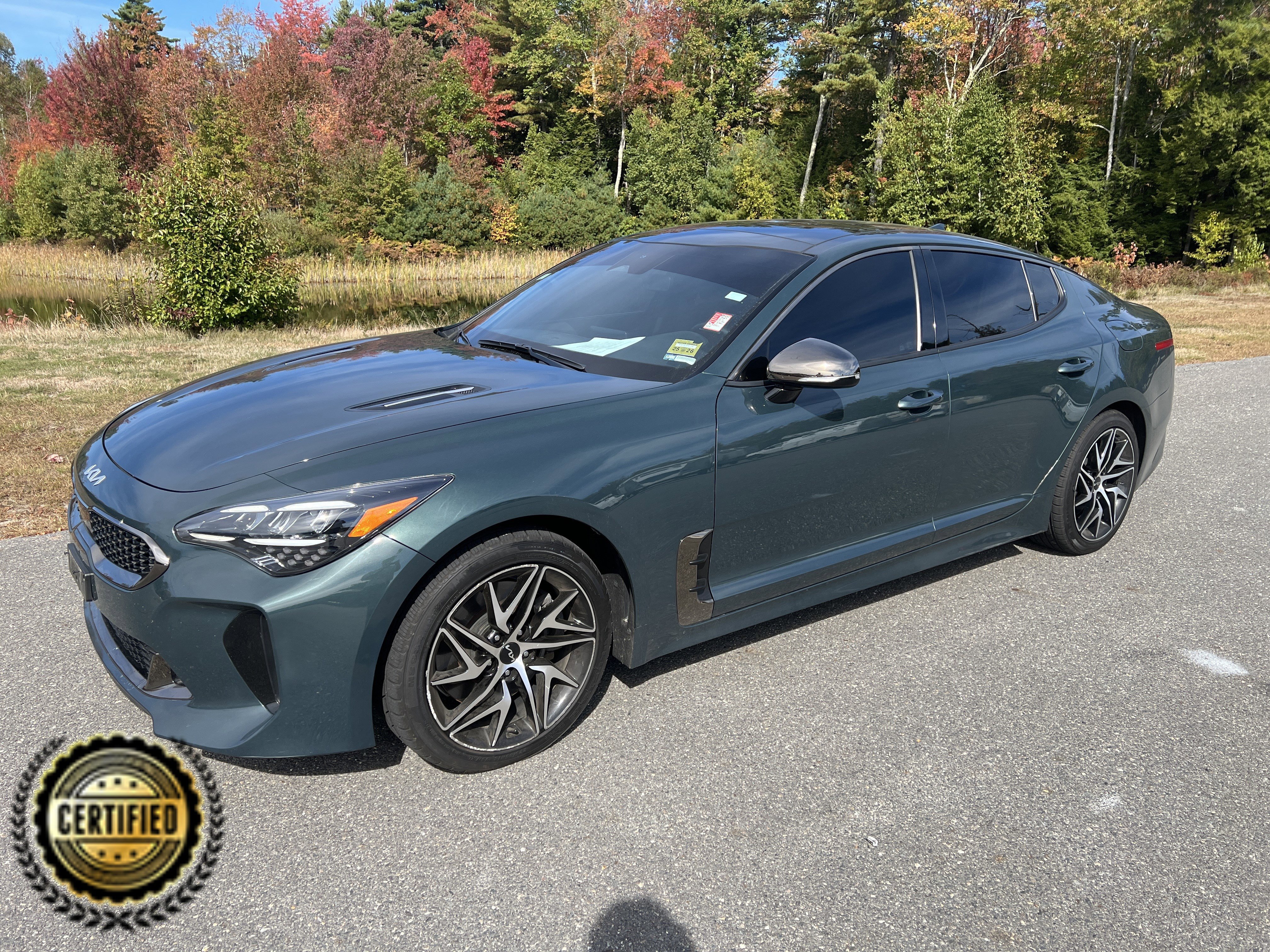 Certified 2023 Kia Stinger GT-Line w/ Sun & Sound Package