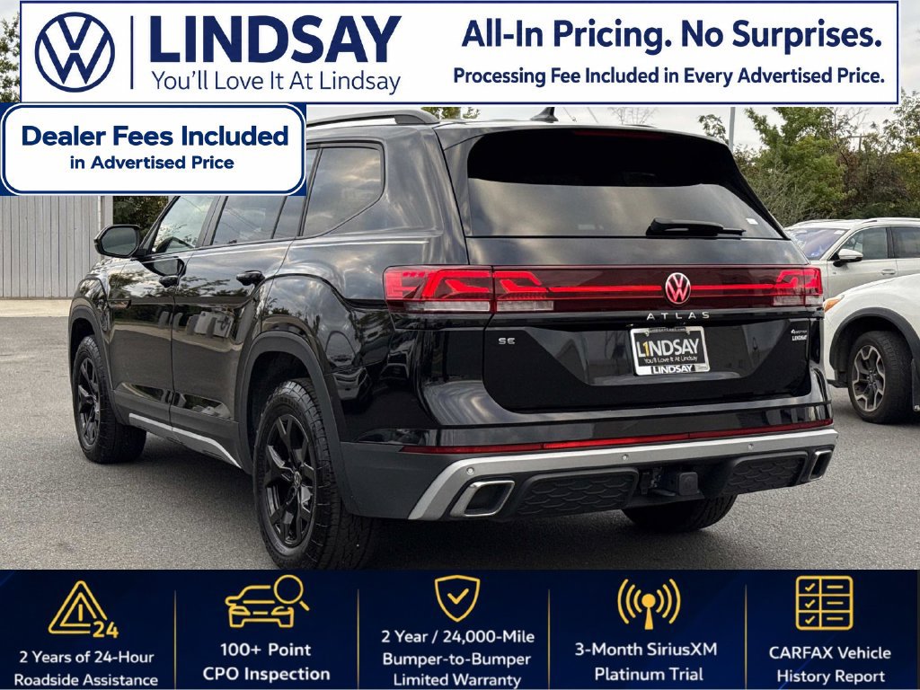 Used 2025 Volkswagen Atlas Peak Edition SE AWD/4WD image 5