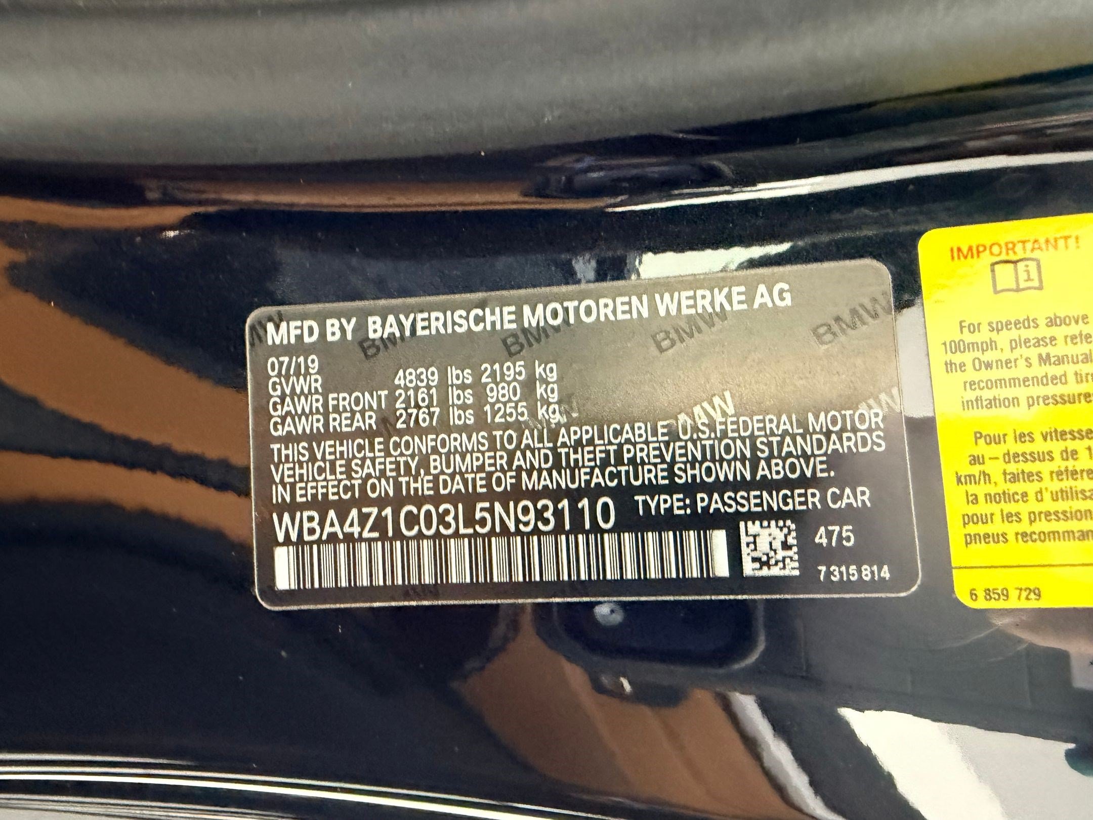 Used 2020 BMW 430i Convertible w/ M Sport Package RWD image 18