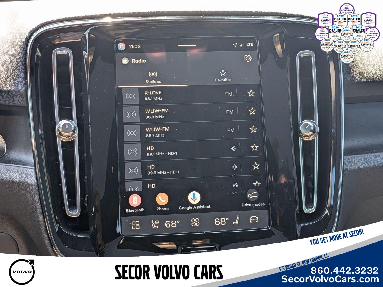 Used 2023 Volvo C40 P8 Recharge Plus w/ Climate Package AWD/4WD image 24