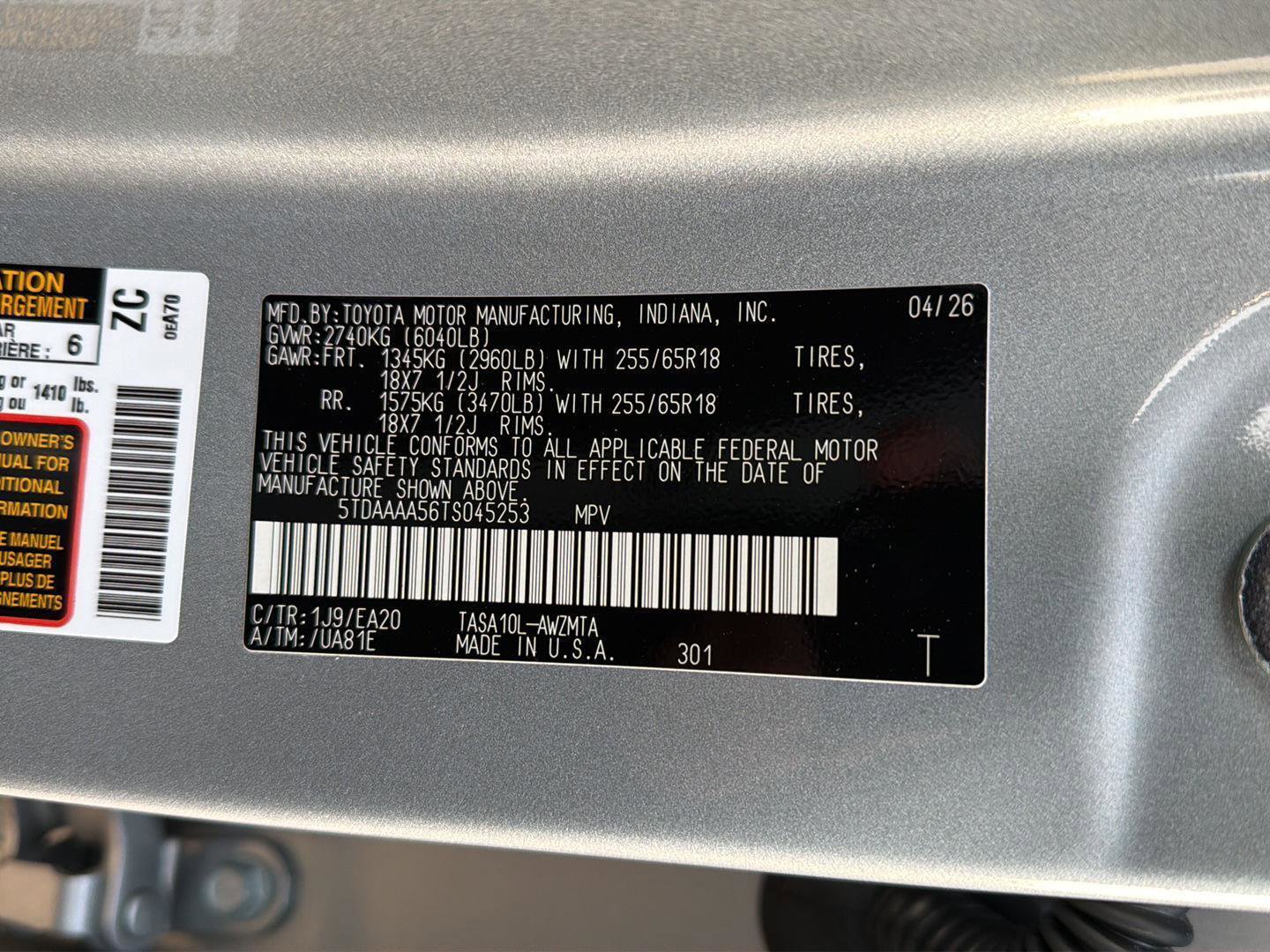 New 2026 Toyota Grand Highlander FWD image 37