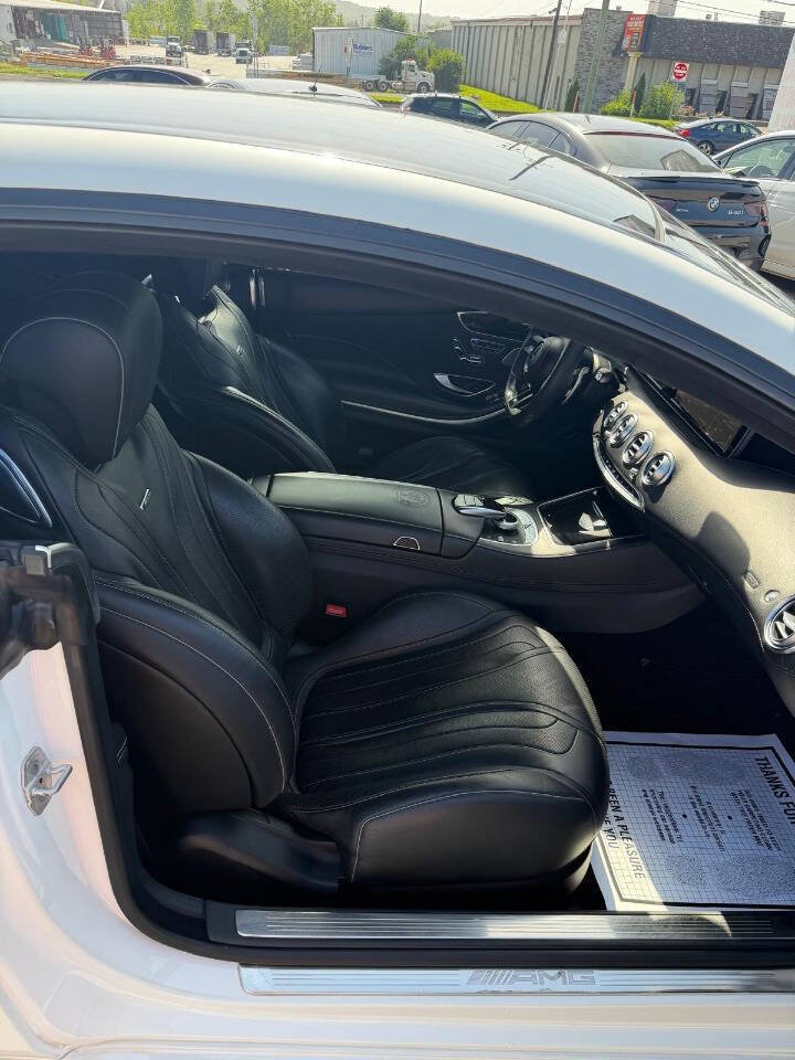 Used 2015 Mercedes-Benz S 63 AMG 4MATIC Coupe w/ Driver Assistance Package image 25