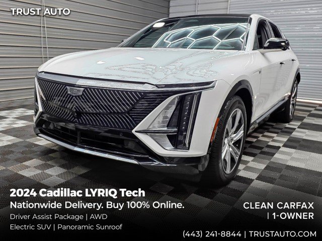 Used 2024 Cadillac Lyriq Tech w/ Driver Assist Package AWD/4WD image 1