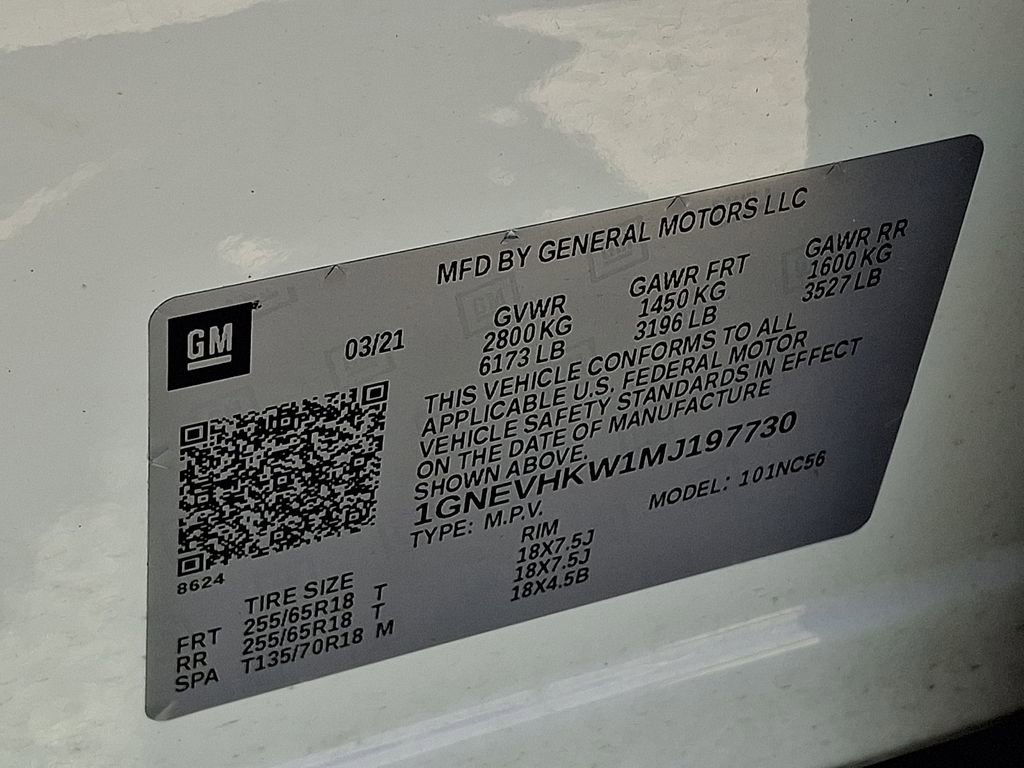 Used 2021 Chevrolet Traverse LT AWD/4WD image 26