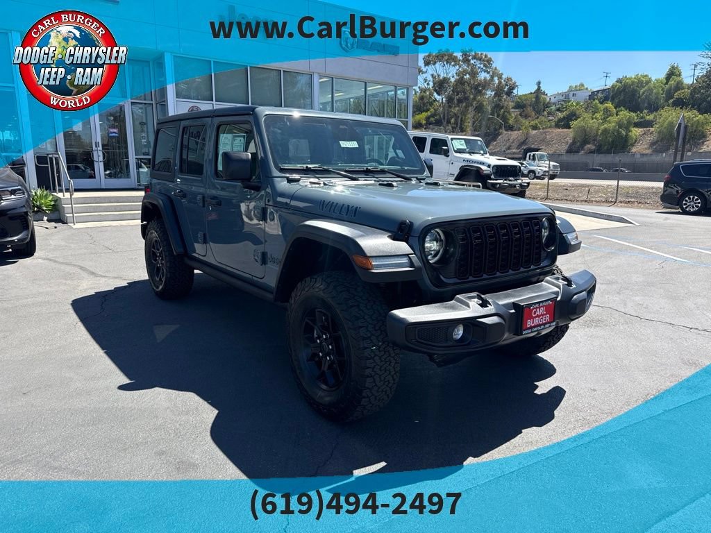 Certified 2025 Jeep Wrangler Unlimited Sport S 4xe