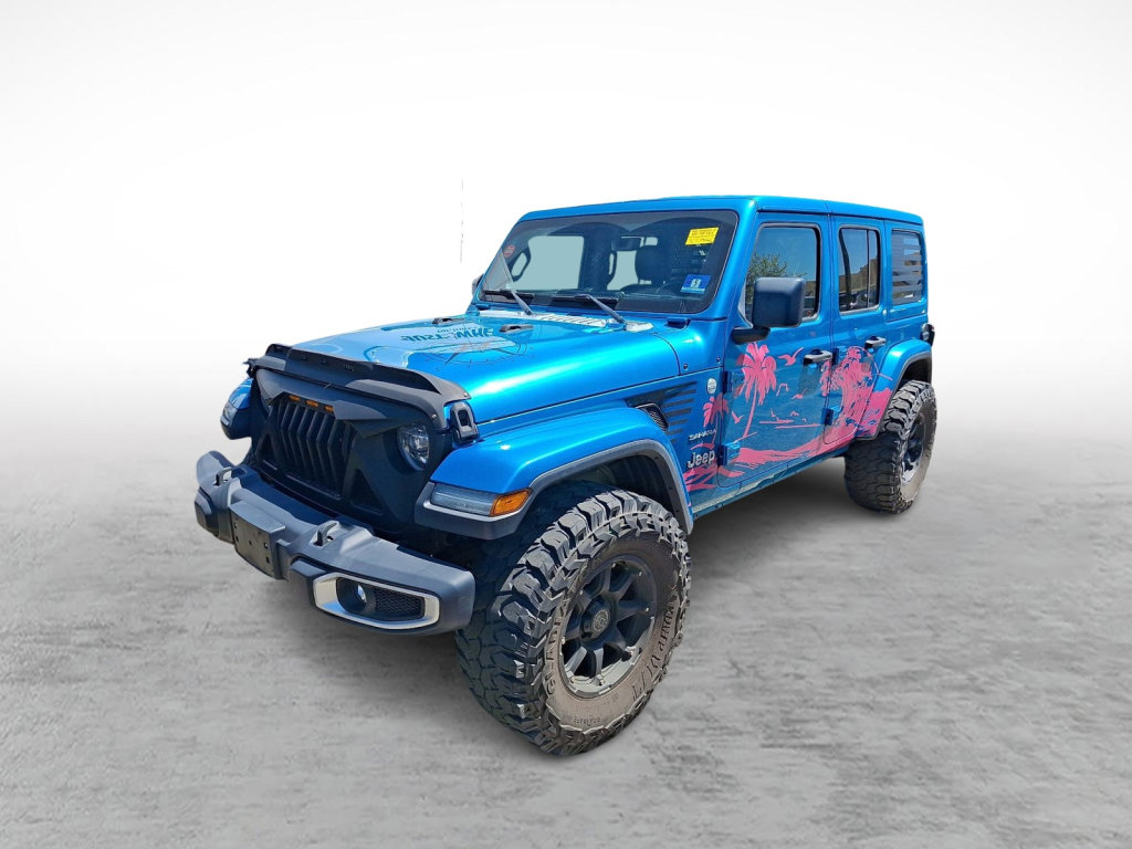Used 2020 Jeep Wrangler Unlimited Sahara AWD/4WD image 1