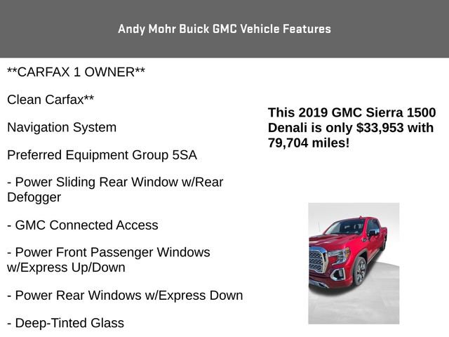 Used 2019 GMC Sierra 1500 Denali w/ Technology Package image 4