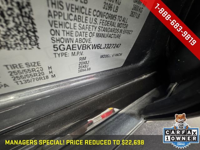 Certified 2020 Buick Enclave Premium w/ Surround and Sites Package image 28