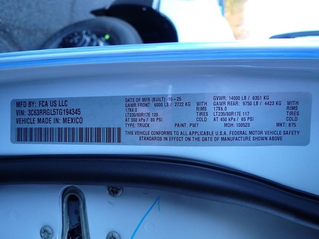 New 2026 RAM 3500 Tradesman image 18