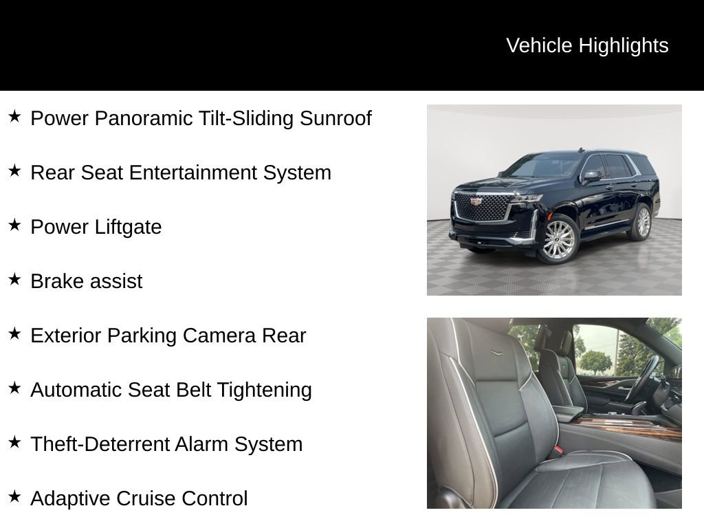 Used 2024 Cadillac Escalade Premium Luxury w/ LPO, Floor Liner Package image 38