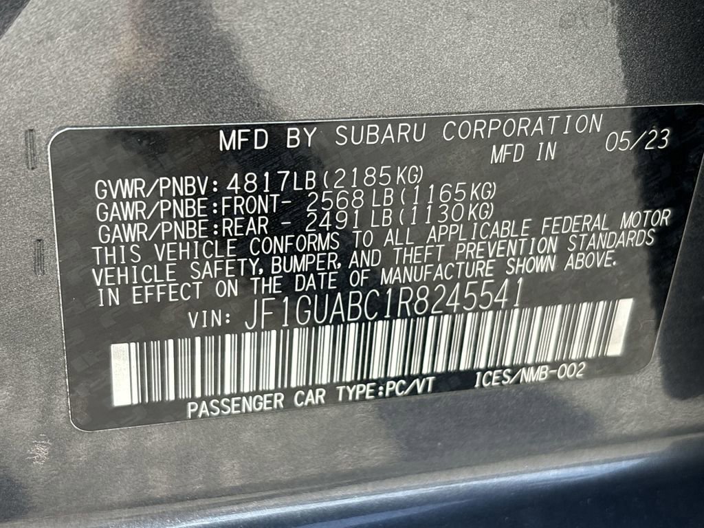Used 2024 Subaru Impreza 2.0i w/ Popular Package #1 image 33
