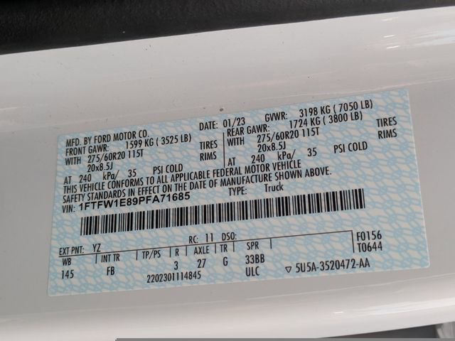 Used 2023 Ford F150 XLT w/ Equipment Group 302A High image 37