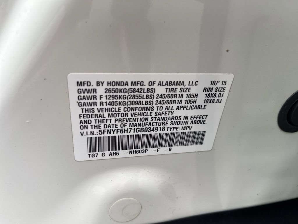 Used 2016 Honda Pilot EX-L image 31