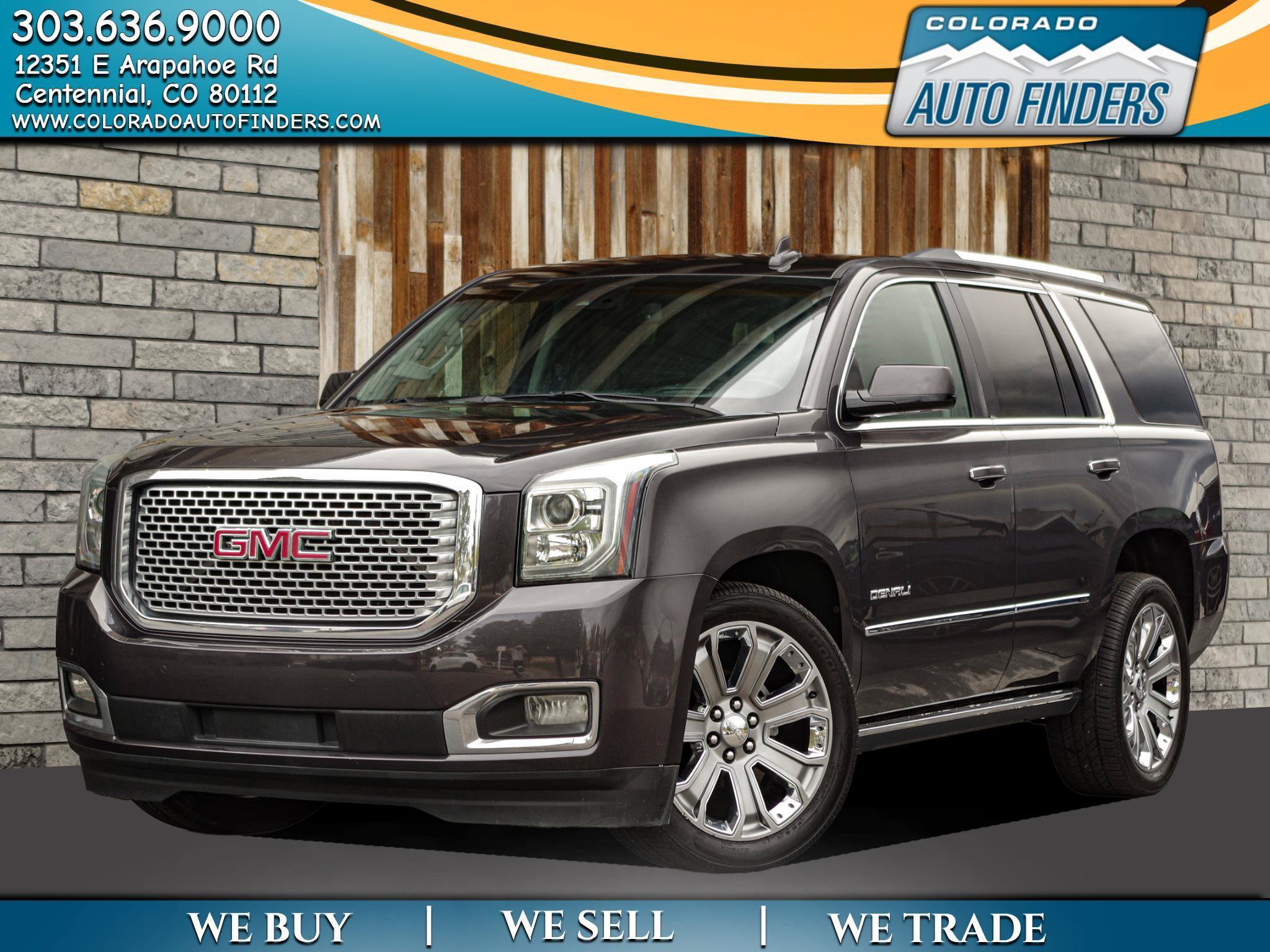 Used 2016 GMC Yukon Denali w/ Open Road Package AWD/4WD image 1