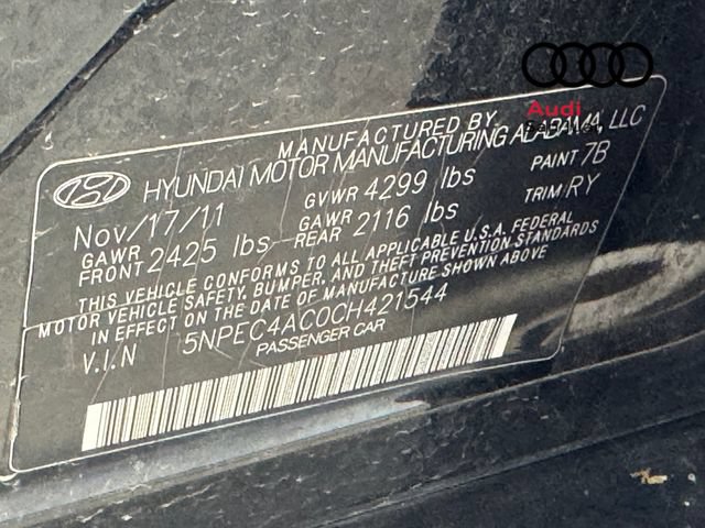 Used 2012 Hyundai Sonata SE FWD image 27
