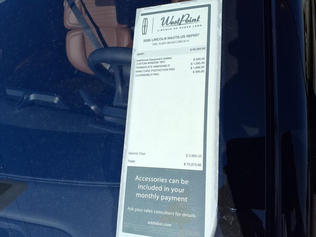 New 2026 Lincoln Nautilus Reserve image 3