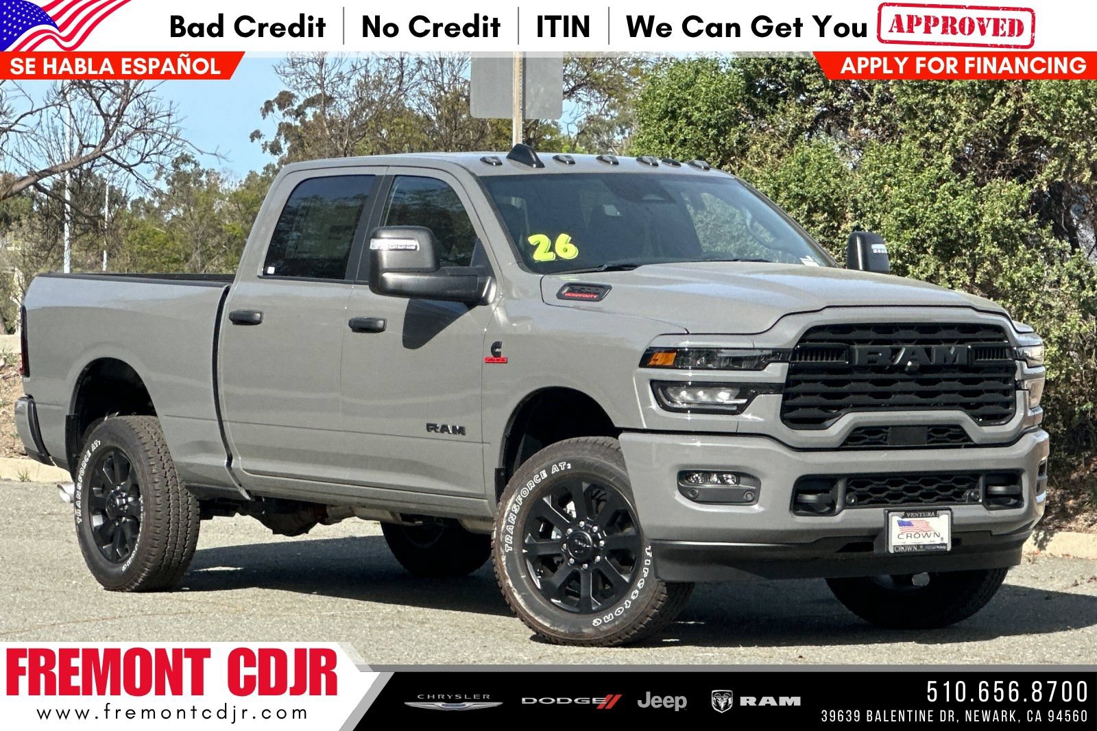 New 2026 RAM 2500 Big Horn AWD/4WD 360° Tour