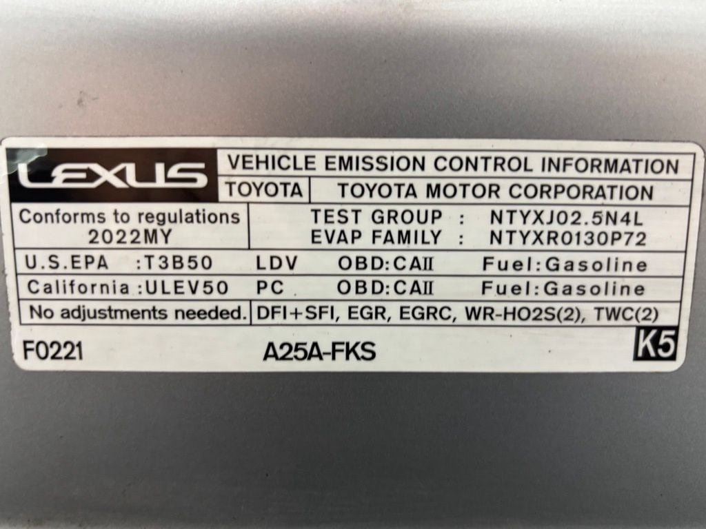 Used 2022 Lexus ES 250 w/ Premium Package AWD/4WD image 69