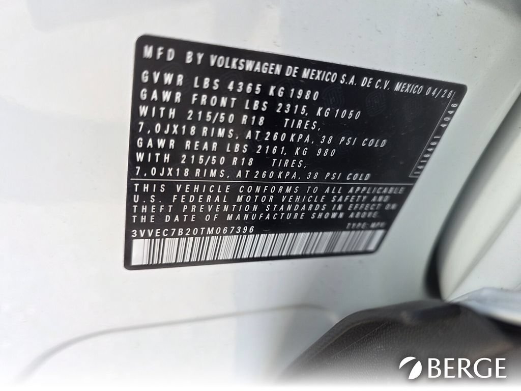 New 2026 Volkswagen Taos SE FWD image 26