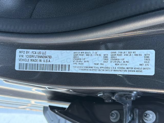 Used 2022 RAM 1500 Laramie AWD/4WD image 33