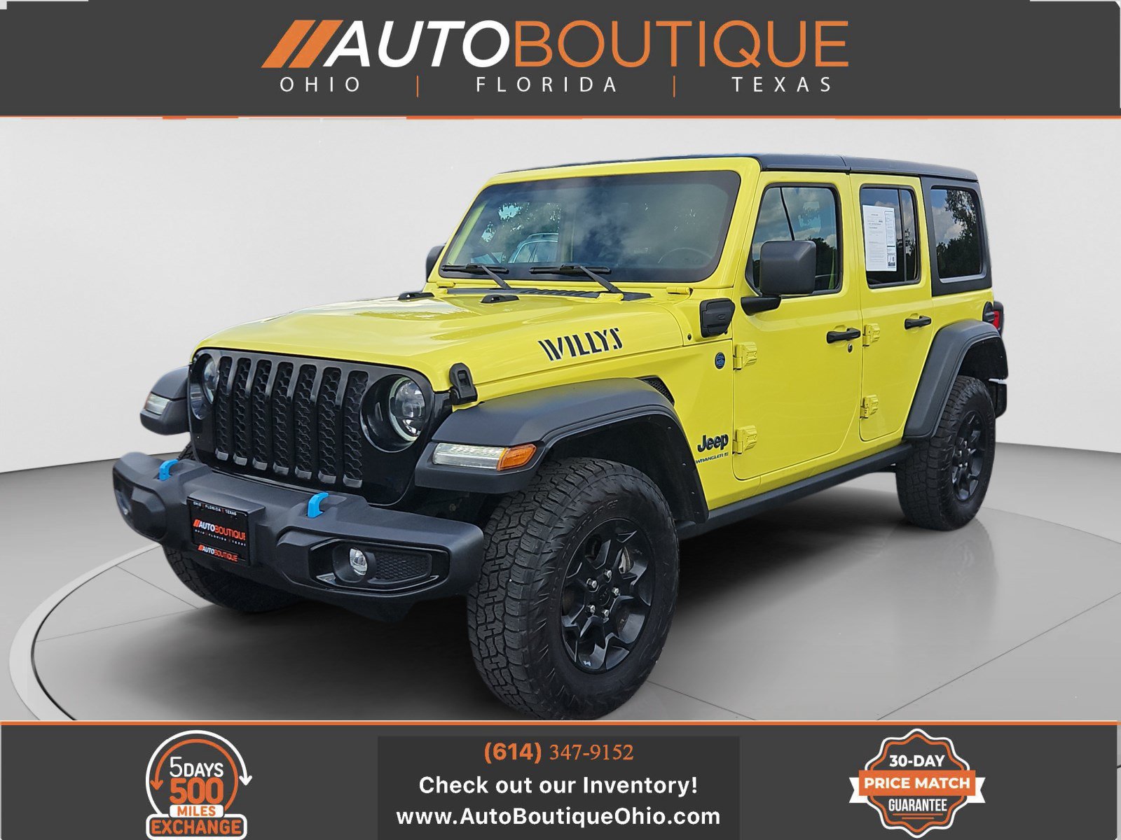 Used 2023 Jeep Wrangler Unlimited w/ Cold Weather Group