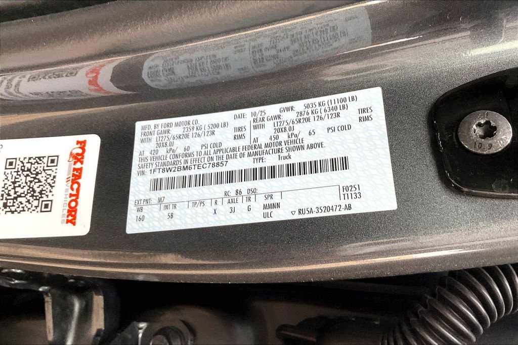 New 2026 Ford F250 Lariat w/ Black Appearance Package image 10