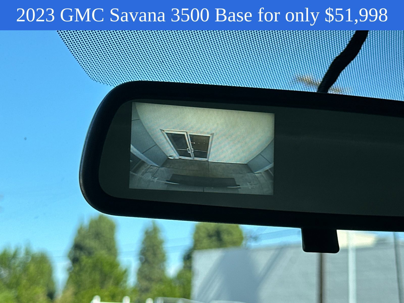 Used 2023 GMC Savana 3500 w/ Power Convenience Package RWD image 18