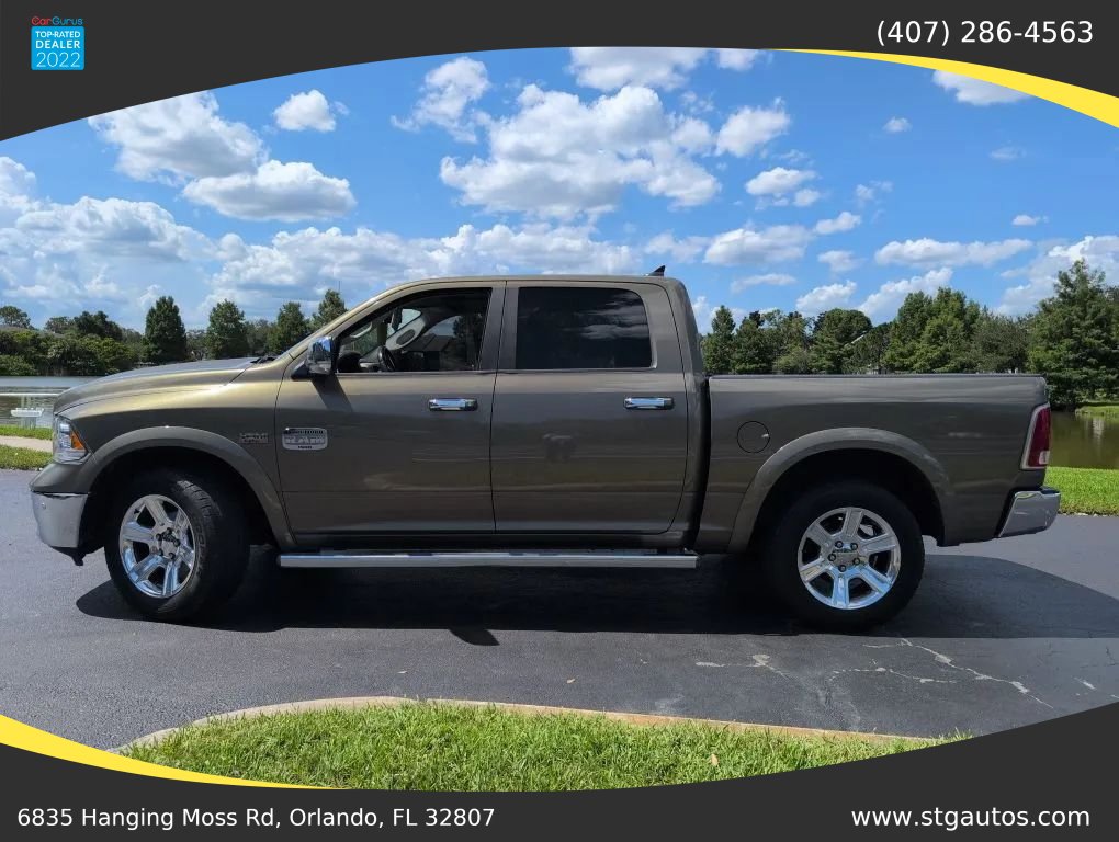 Used 2014 RAM 1500 Laramie Longhorn w/ Convenience Group AWD/4WD image 2