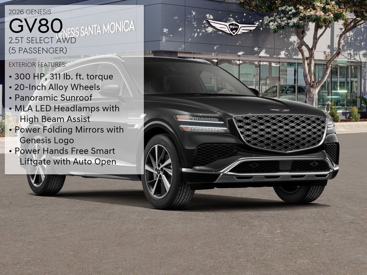 New 2026 Genesis GV80 2.5T Select image 3