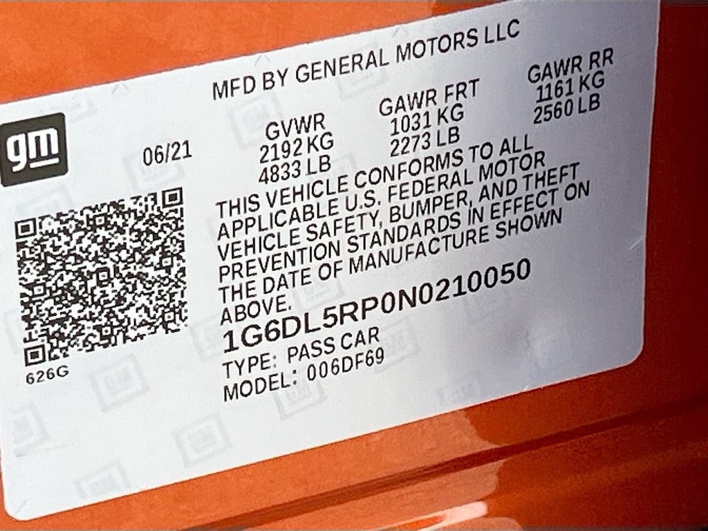 Used 2022 Cadillac CT4 V Blackwing w/ Carbon Fiber 1 Package RWD image 32