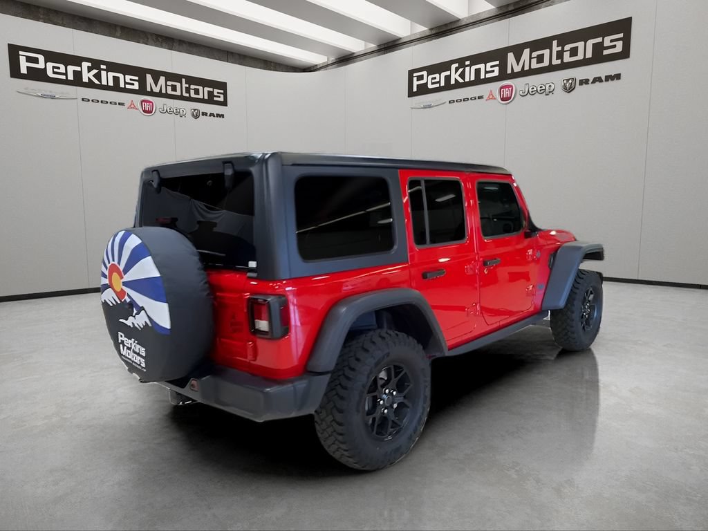 Used 2025 Jeep Wrangler Unlimited Sport S 4xe AWD/4WD image 5