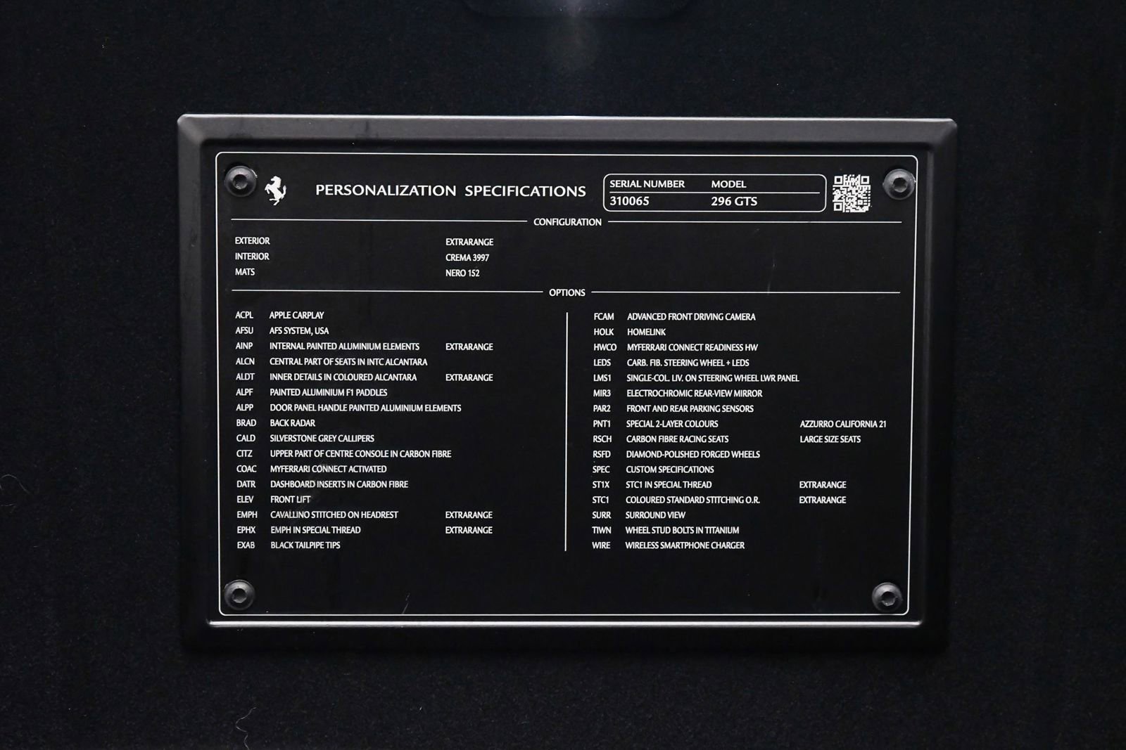 Certified 2024 Ferrari 296 GTS image 60