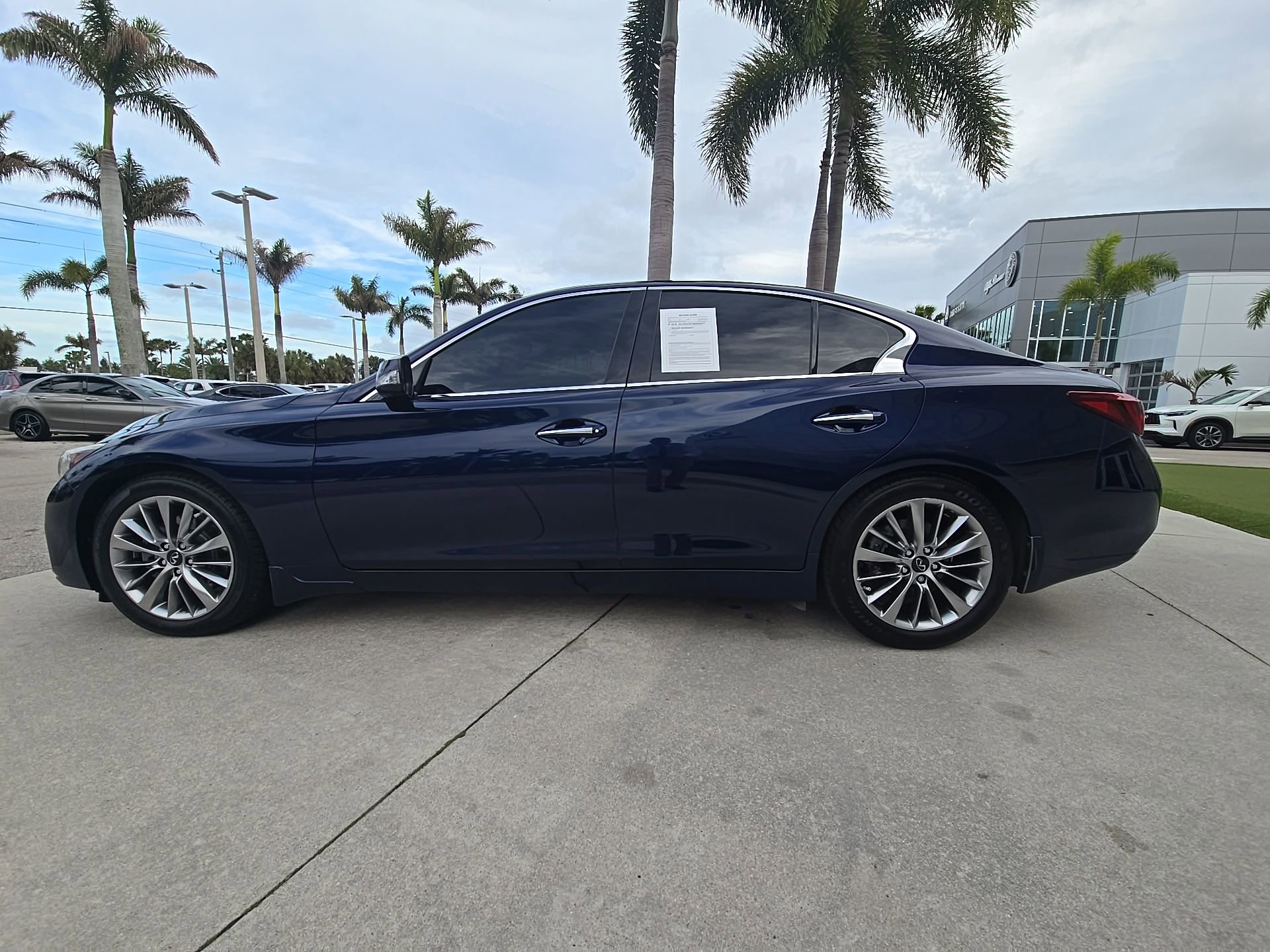 Certified 2022 INFINITI Q50 Luxe w/ Cargo Package image 9