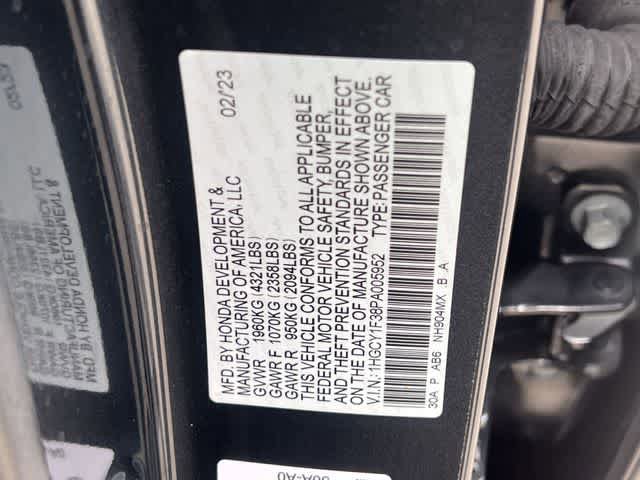 Used 2023 Honda Accord EX image 22