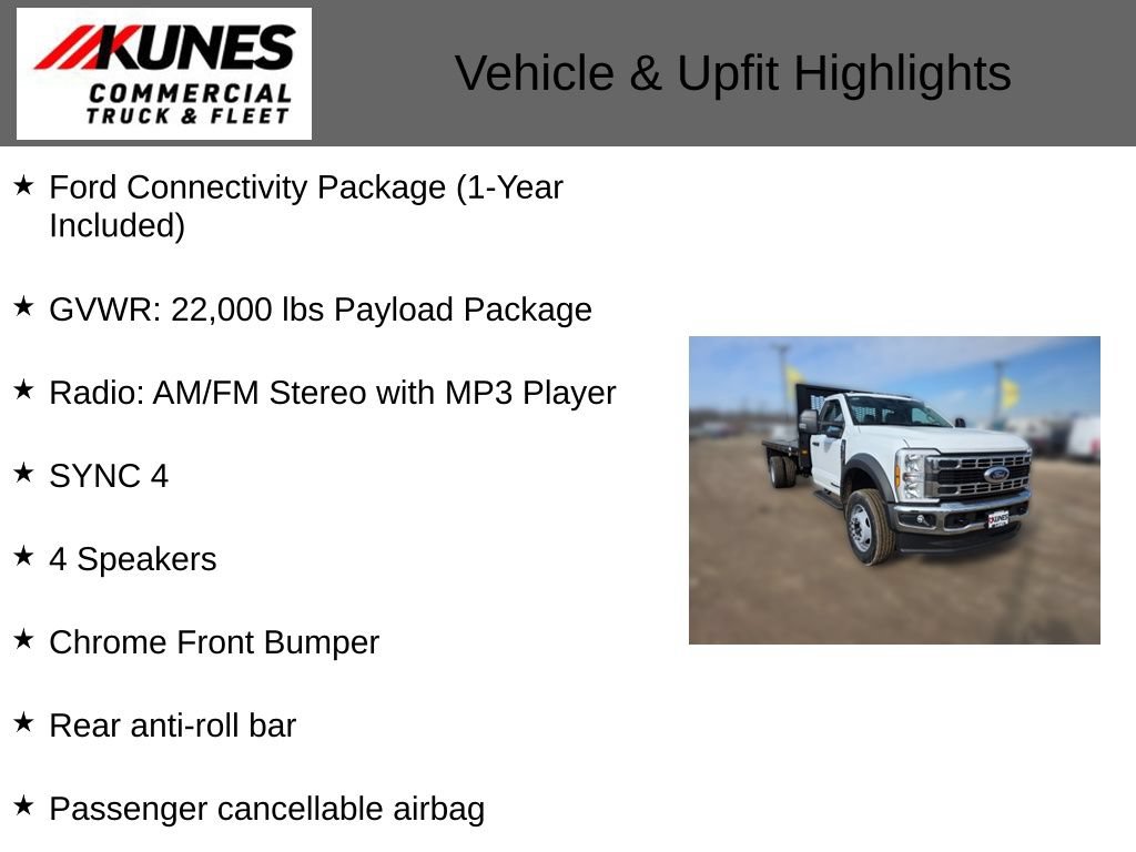New 2026 Ford F600 4x4 Regular Cab Super Duty w/ XL Chrome Package image 4