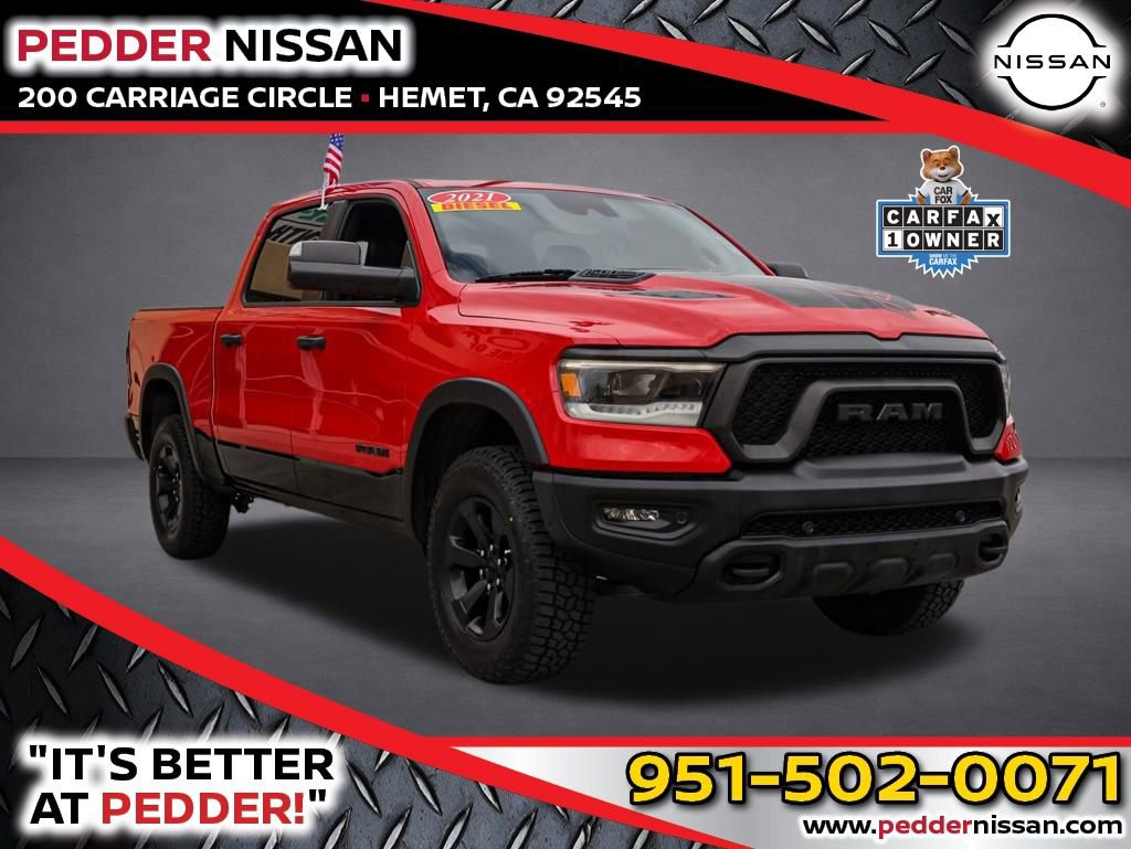 Used 2021 RAM 1500 Rebel w/ Rebel Level 1 Equipment Group image 1