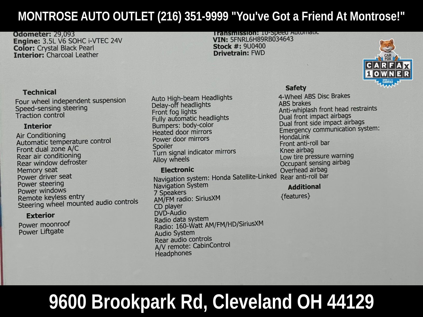 Used 2024 Honda Odyssey Touring image 59