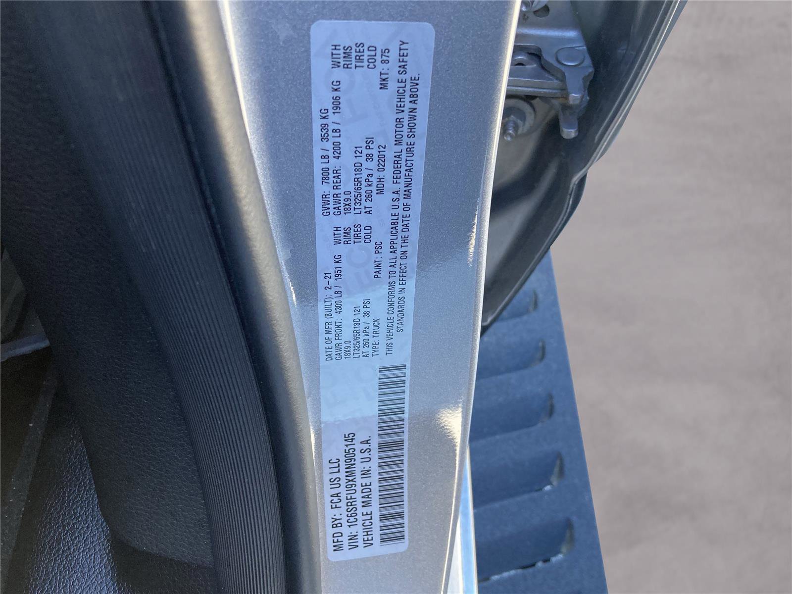 Used 2021 RAM 1500 TRX w/ TRX Level 2 Equipment Group image 33