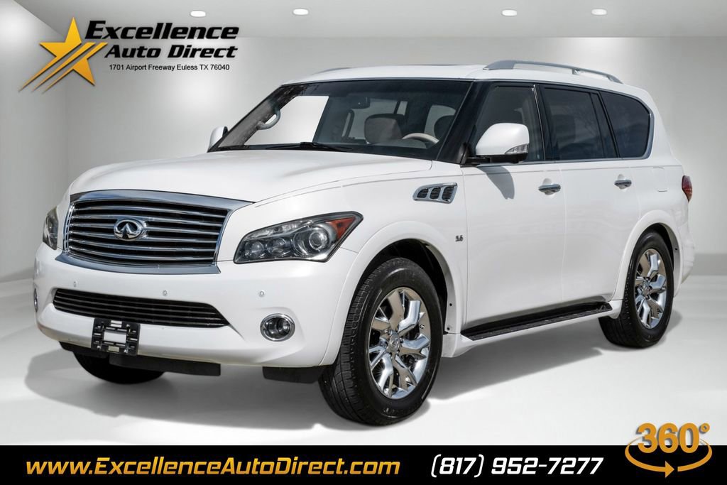 Used 2014 INFINITI QX80 4WD w/ Theater Package