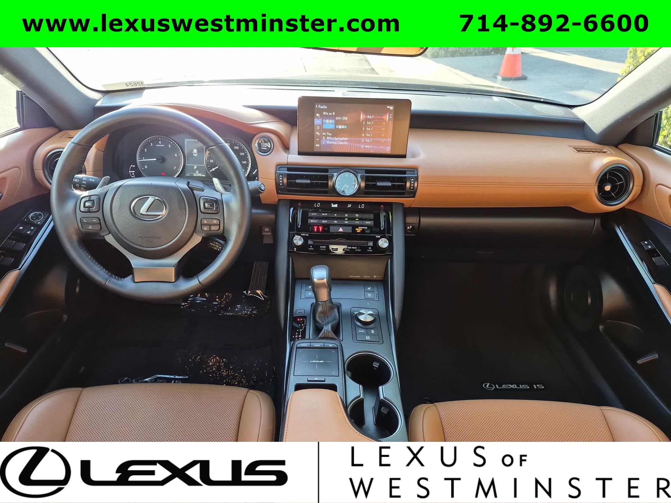 Certified 2024 Lexus IS 300 w/ Comfort Package RWD image 15