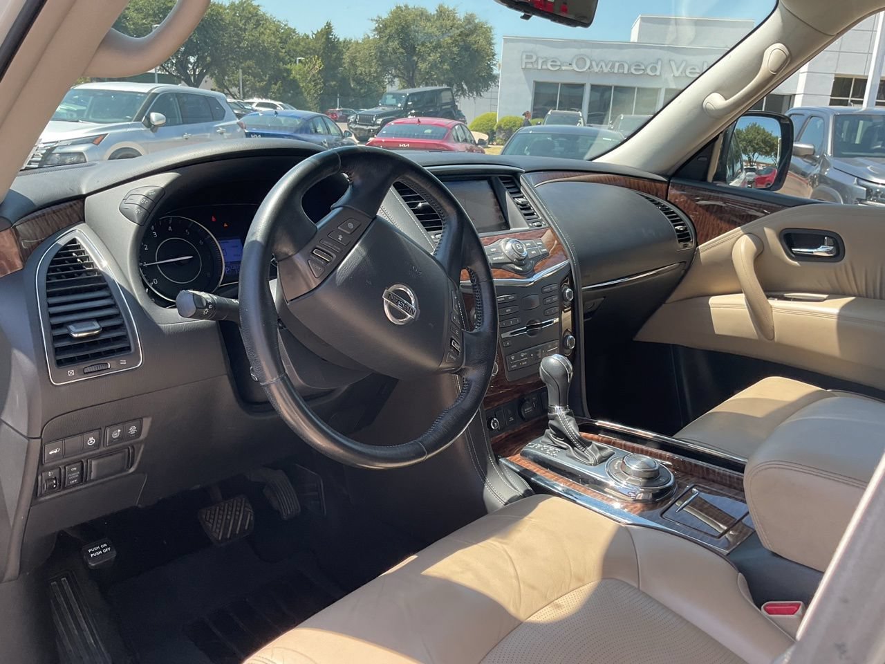 Used 2019 Nissan Armada Platinum w/ Captain's Chairs Package AWD/4WD image 12