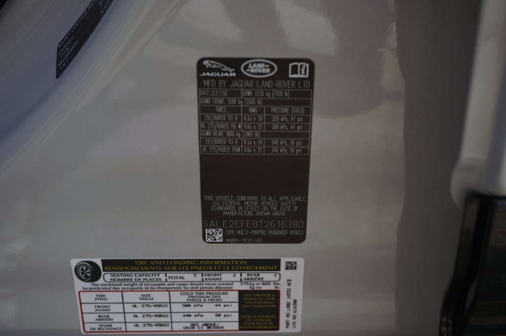 New 2026 Land Rover Defender 110 X-Dynamic SE AWD/4WD image 33
