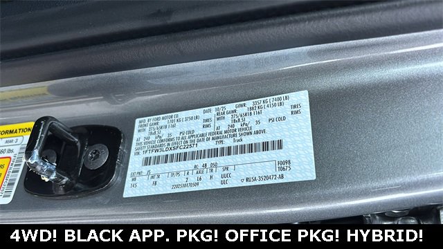 New 2025 Ford F150 XLT w/ Equipment Group 302A MID image 34