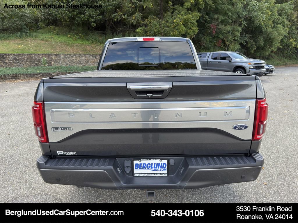 Used 2016 Ford F150 Platinum w/ Equipment Group 701A Luxury image 5