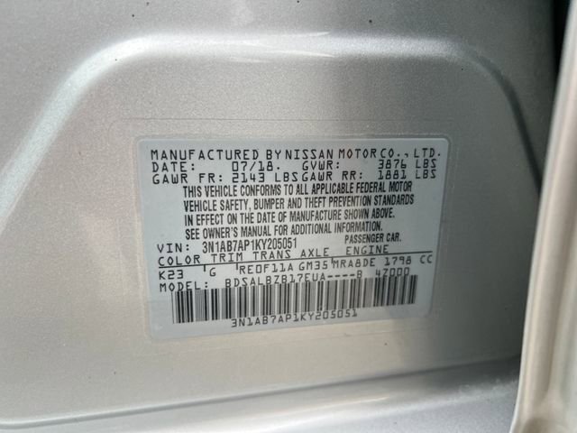 Used 2019 Nissan Sentra S image 19