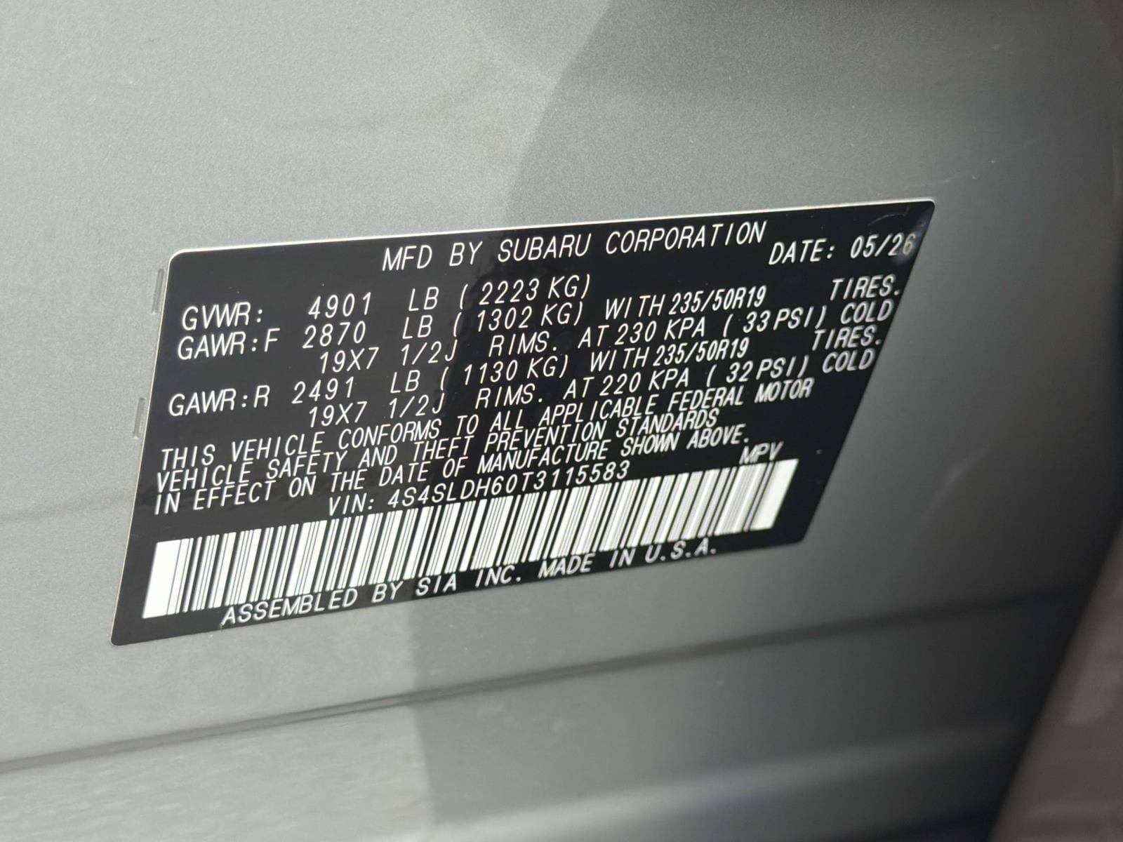 New 2026 Subaru Forester Sport AWD/4WD image 26